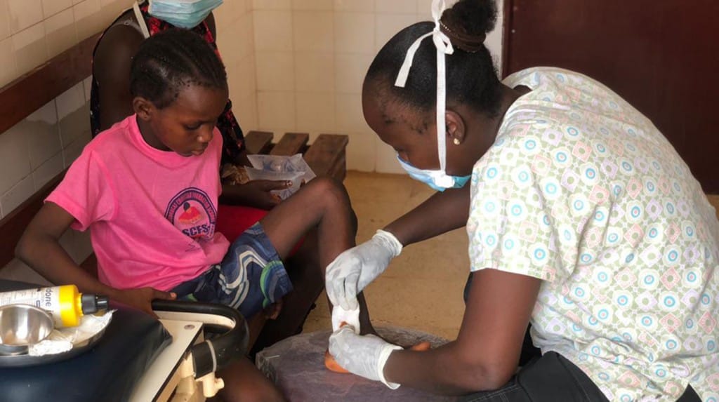 Medical care at Benedict Menni Rehab Centre in Monrovia