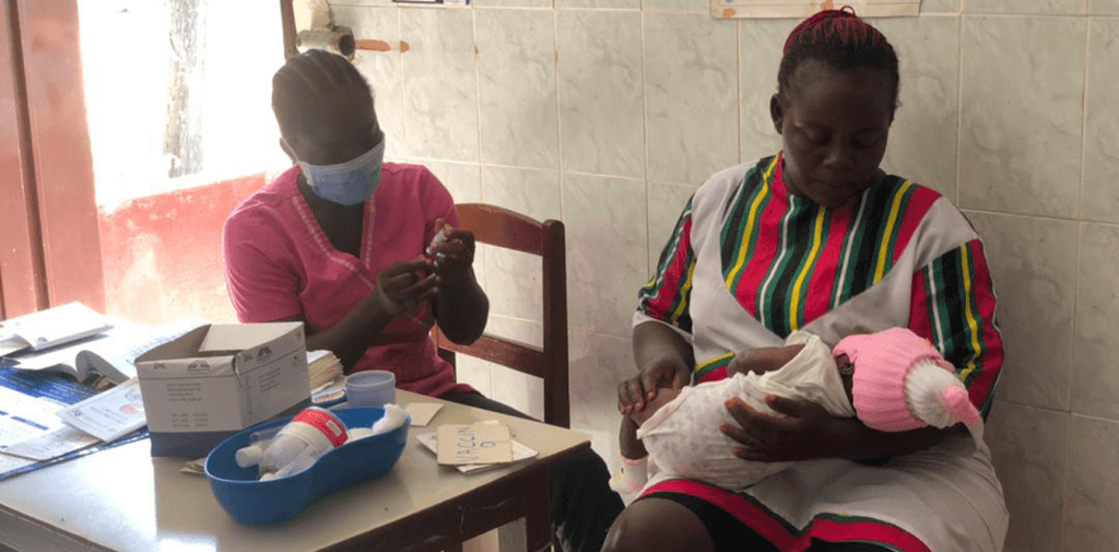 Medical care for babies at Benedict Menni Rehab Centre