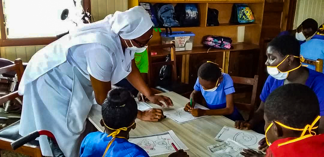 Sisters Hospitallers school in Dompoase, Ghana