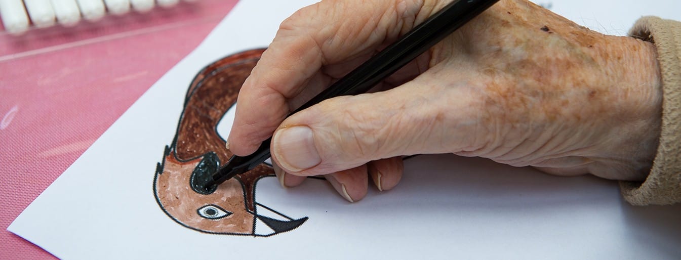 Arts and Crafts at St Teresa's care home