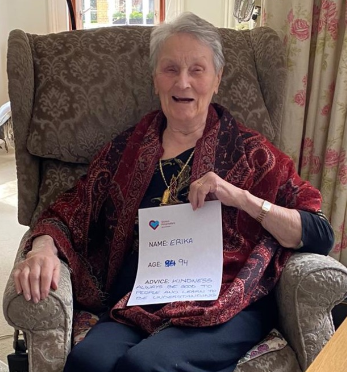 Lifetime of Wisdom - Advice from Erika