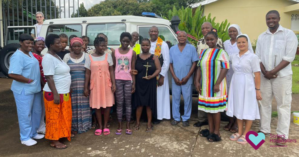 Ambulance at Benedict Menni Health Centre