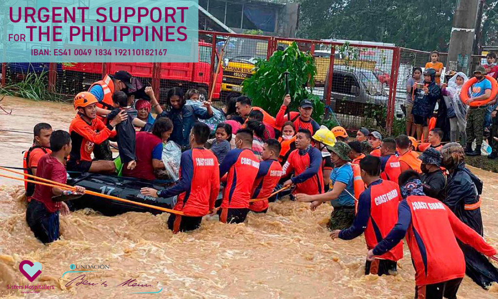 Urgent support for the Philippines