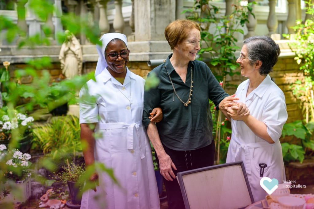 Women and Sisters together in a moment of community and shared mission