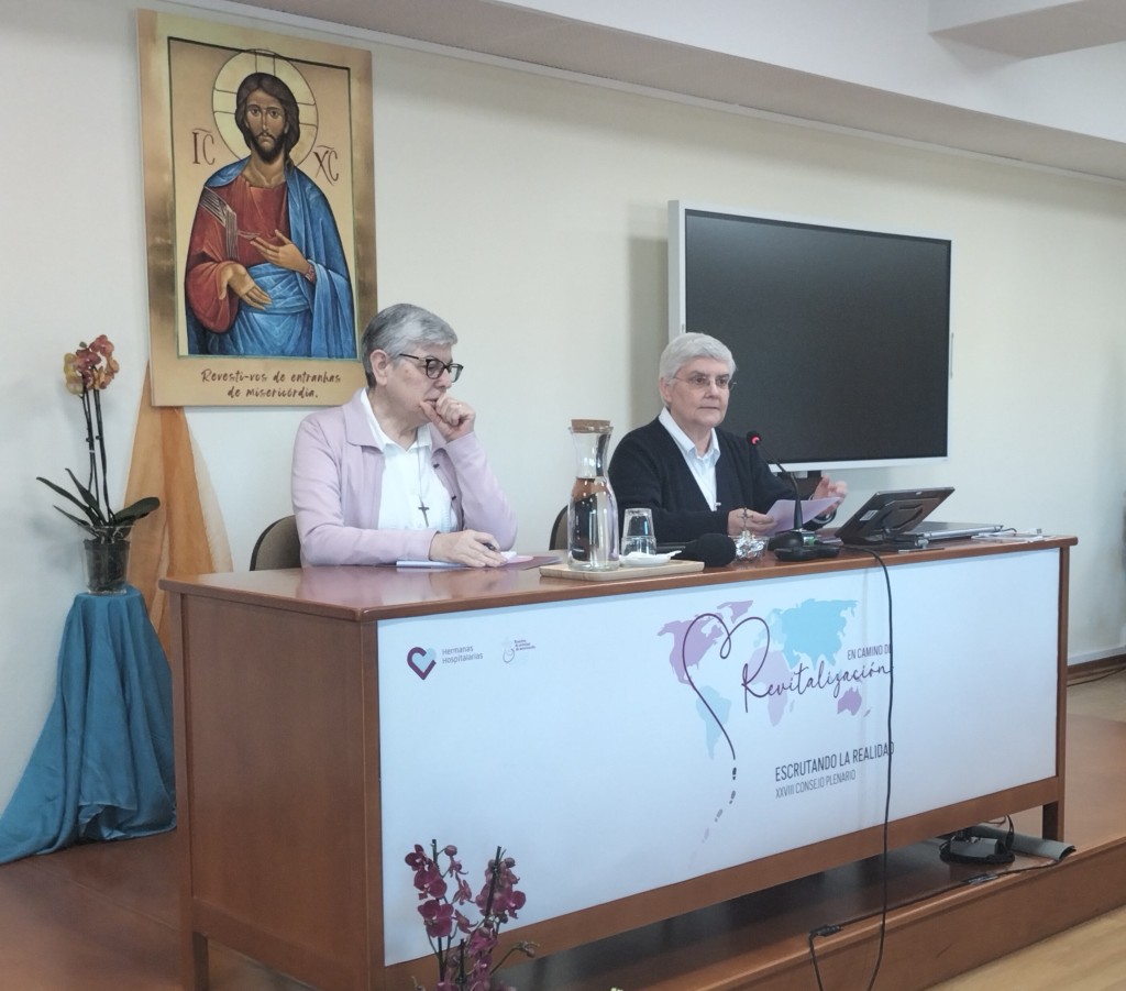 Sisters leading one of the opening sessions of the 28th Plenary Council in Idanha, Portugal